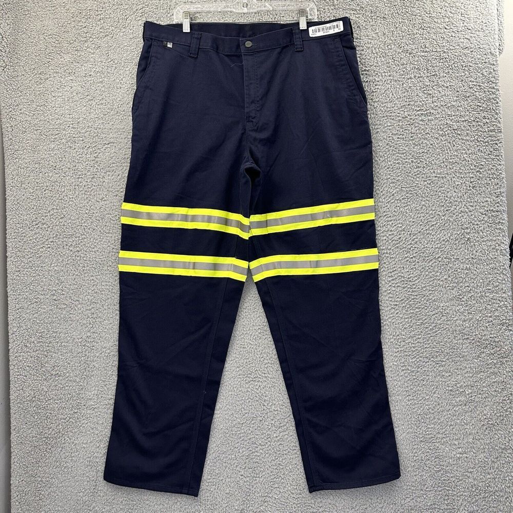 Carhartt FR Cat 2 Reflective Pants Straight Leg Workwear 371-20 Men's‎ 40 x 32